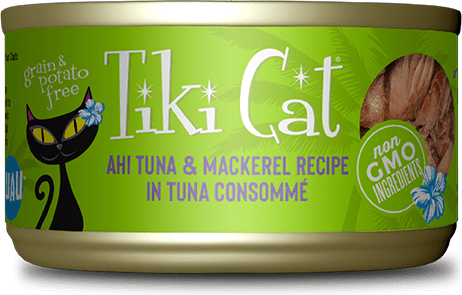 Tiki Cat Papeekeo Luau Ahi Tuna & Mackerel